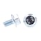 Prime-Line Flange Bolts, Class 8.8 Metric M6-1.0 X 10MM Zinc Plated Steel 25PK 9089354 - alternate 4